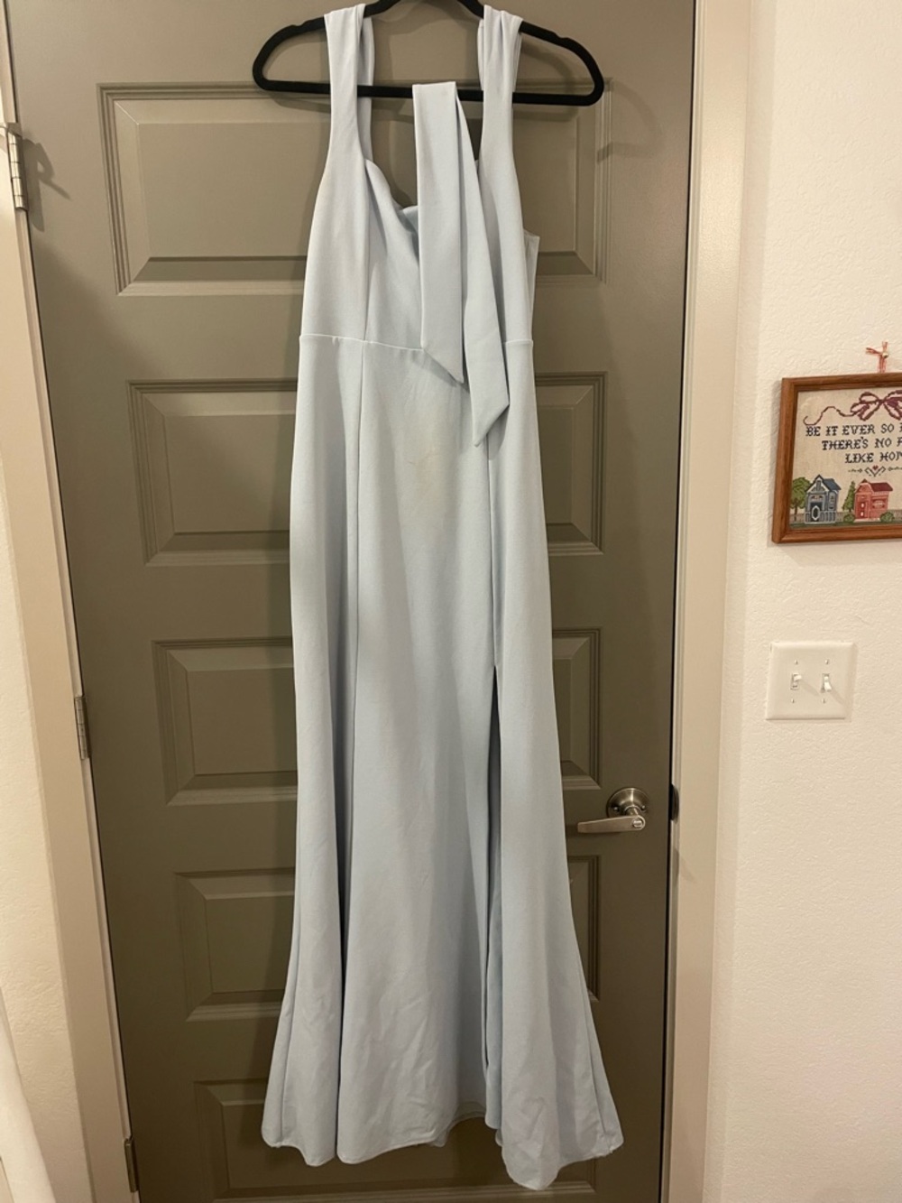 Show me your MUMU- Paris gown - steel blue